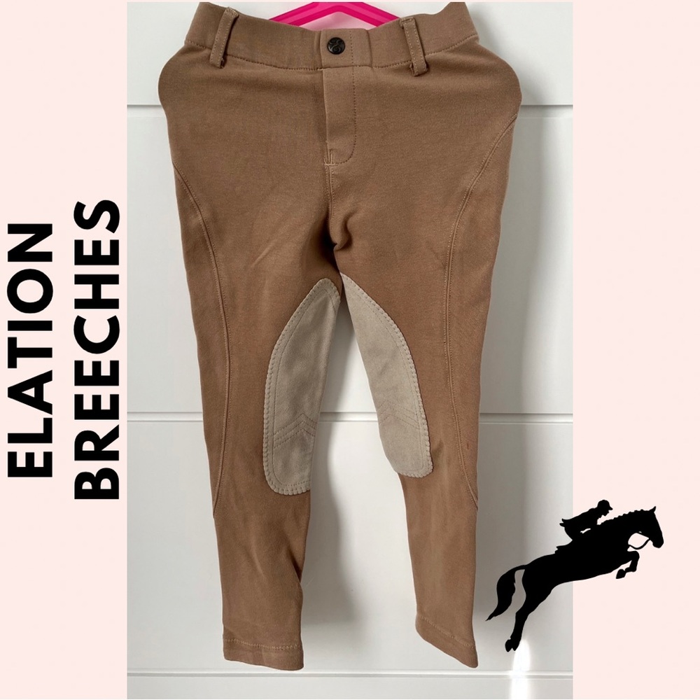Elation Breeches, Size 6, tan, full seat.